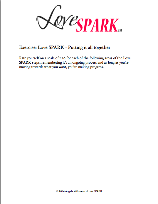 Love Sheet - Love SPARK in Action