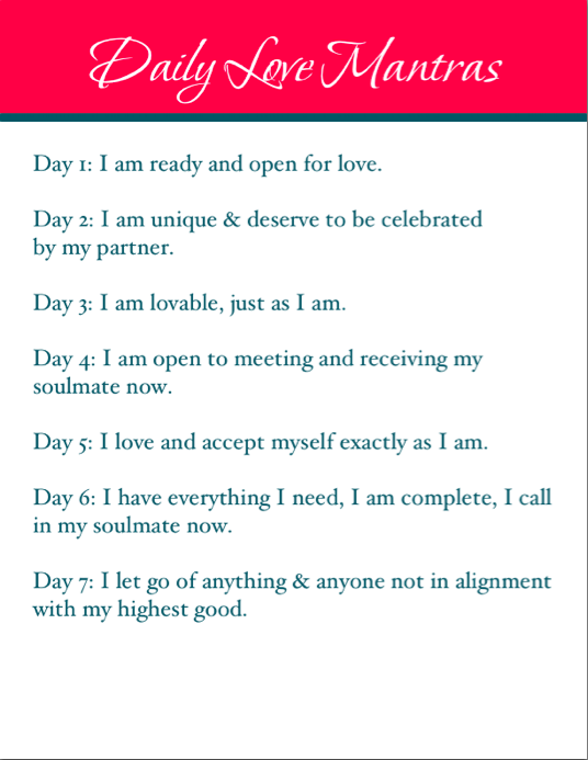 Daily Love Mantras